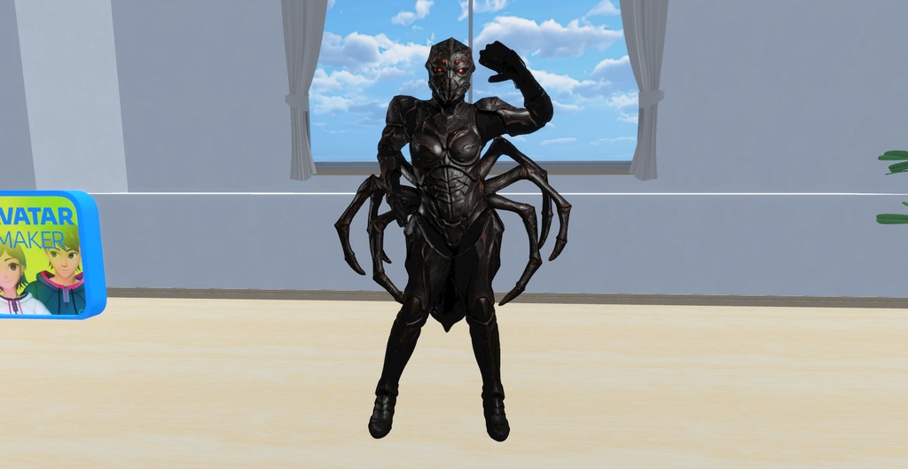 【３D】蜘蛛女　VRM＋FBX同封 - ATOR工房 - 3/3