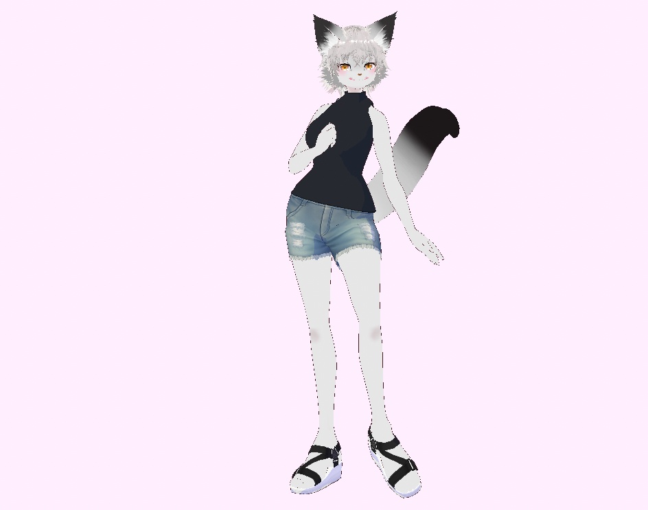 【3D】シロケモナー ルルゥ