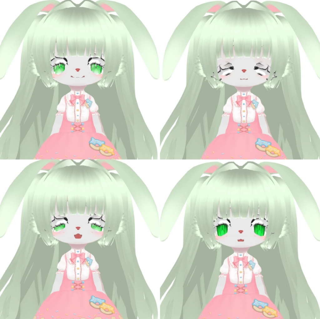 オリジナル3Dモデル【ナナァ】