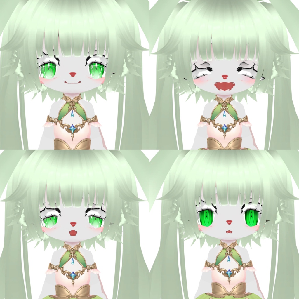 オリジナル3Dモデル【ナナァ】妖精ばーじょん