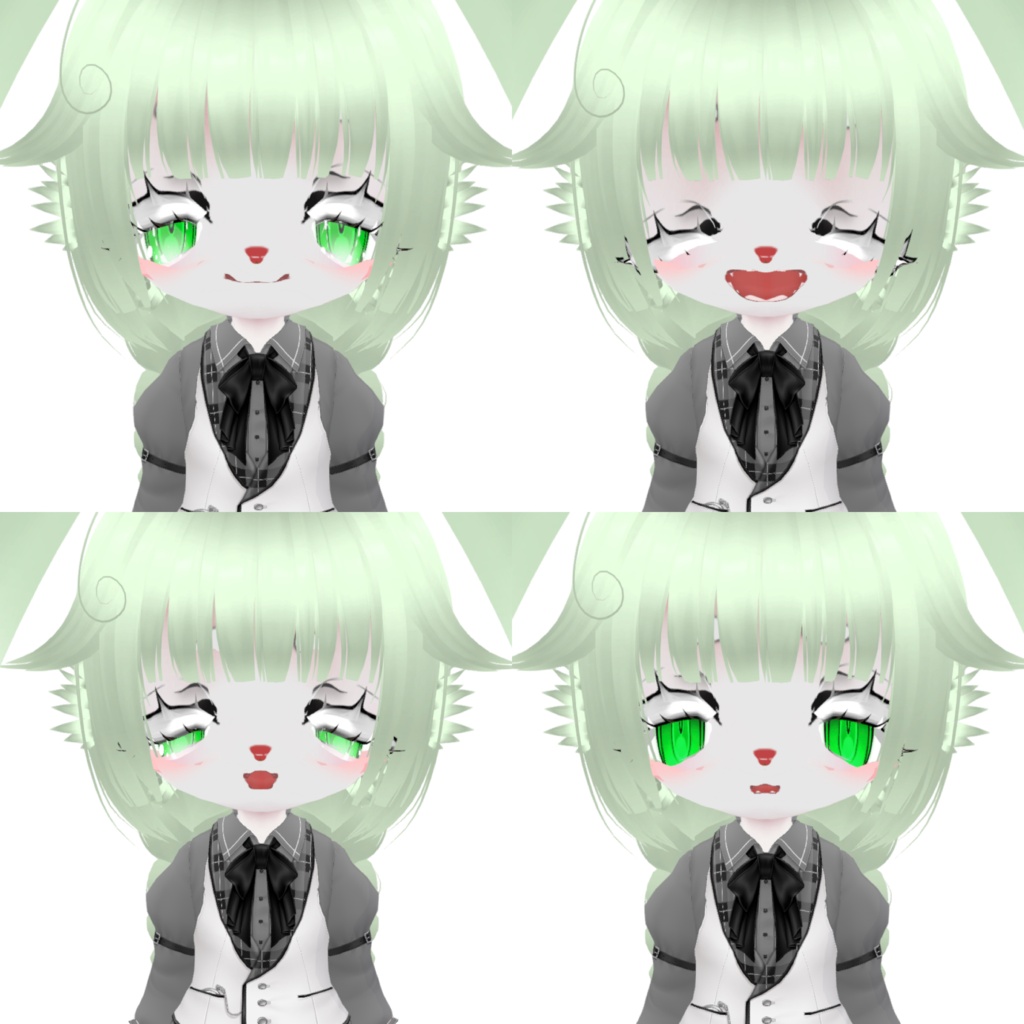 オリジナル3Dモデル【ナナァ】でぃーらーばーじょん