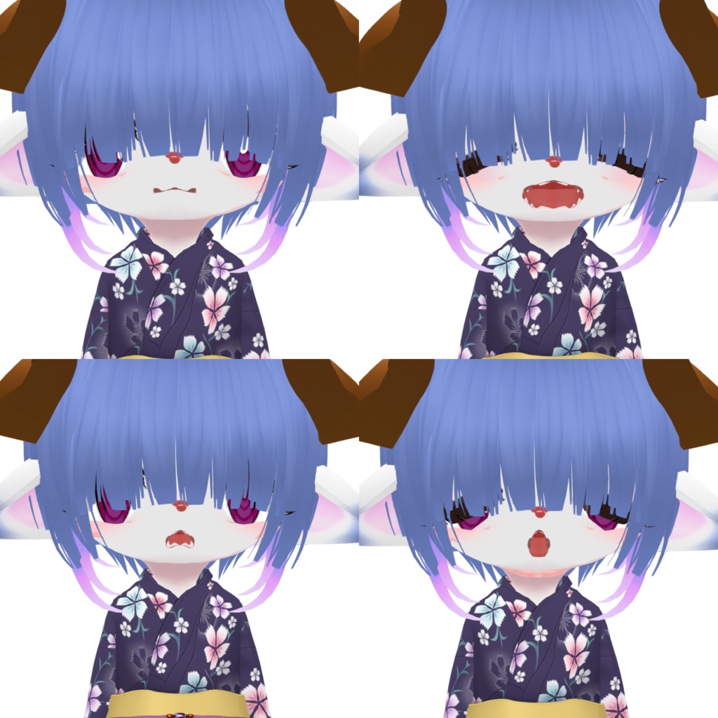 オリジナル３Dモデル【シィー】浴衣ばーじょん - ATOR工房 - 3/3