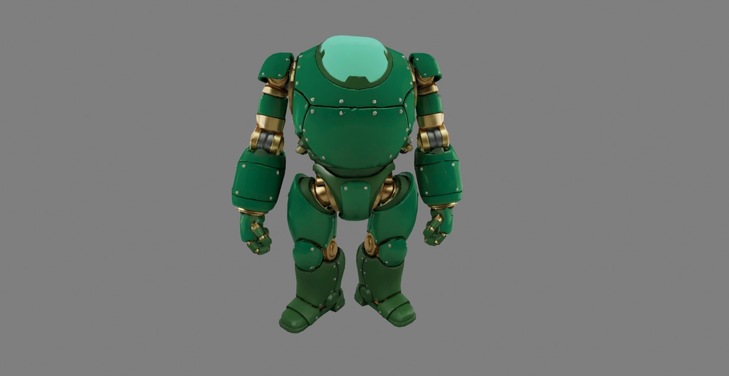 【3Dモデル】グリーンポッド VRM+FBX同封