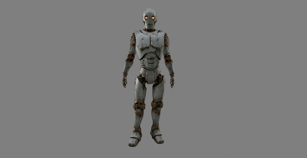 無償あり【3Dモデル】ボロメカ2 VRM+FBX同封
