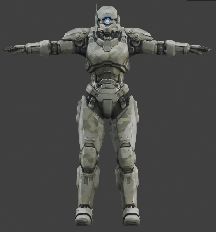 【3Dモデル】SFモノアイ VRM+FBX同封