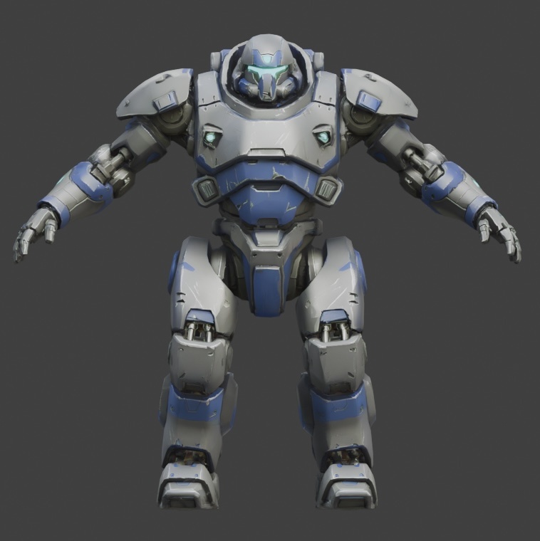 【3Dモデル】SFメカ VRM+FBX同封