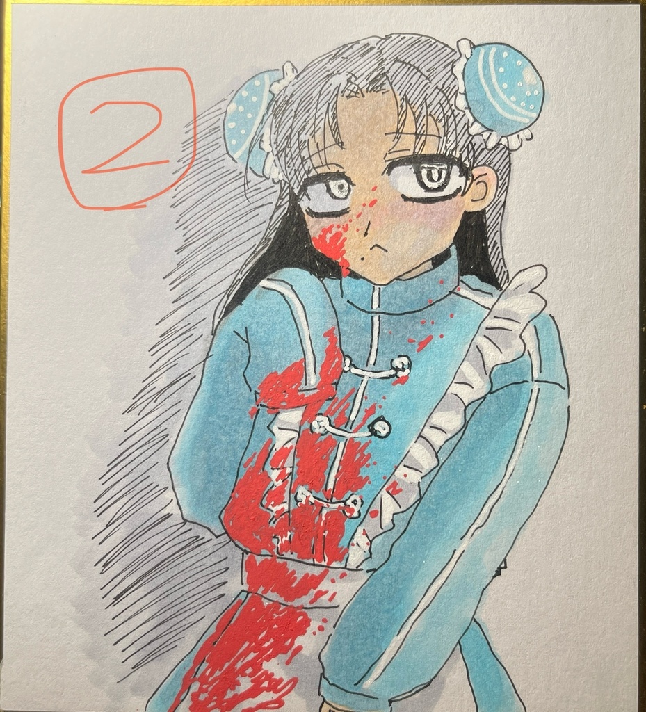 【650円均一】ミニ色紙原画