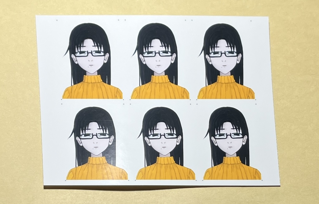 なんともいえない顔の証明書