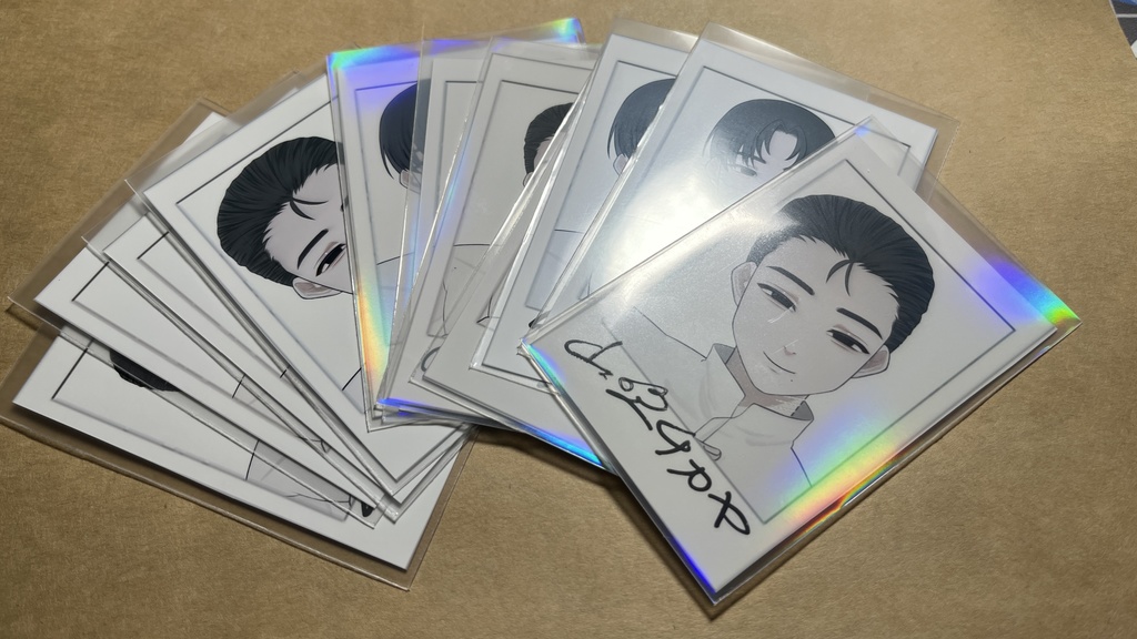 山吹チカヤ サイン入りチェキカード