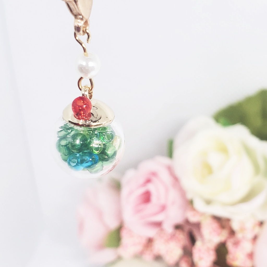 ゲ謎-クリームソーダ風ガラスドーム