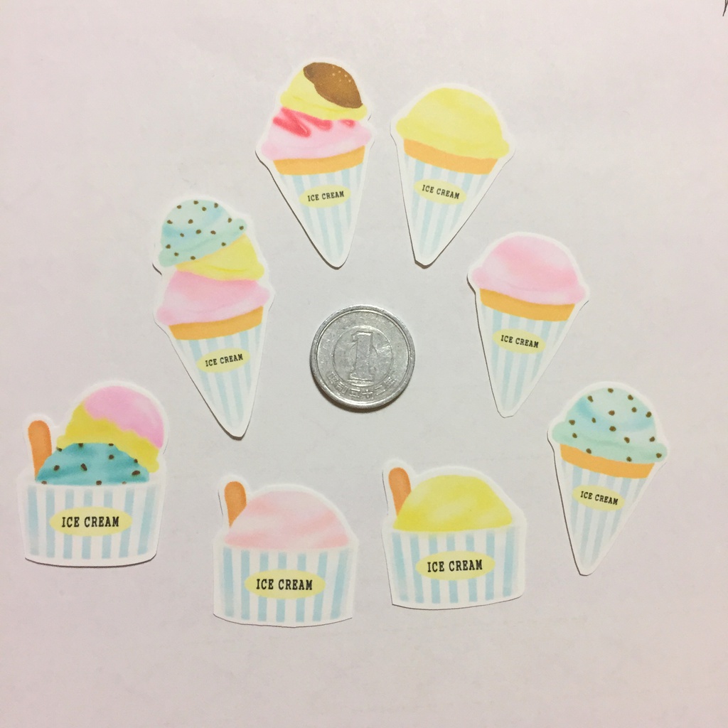 milkcandy専門店 アイスクリームシール