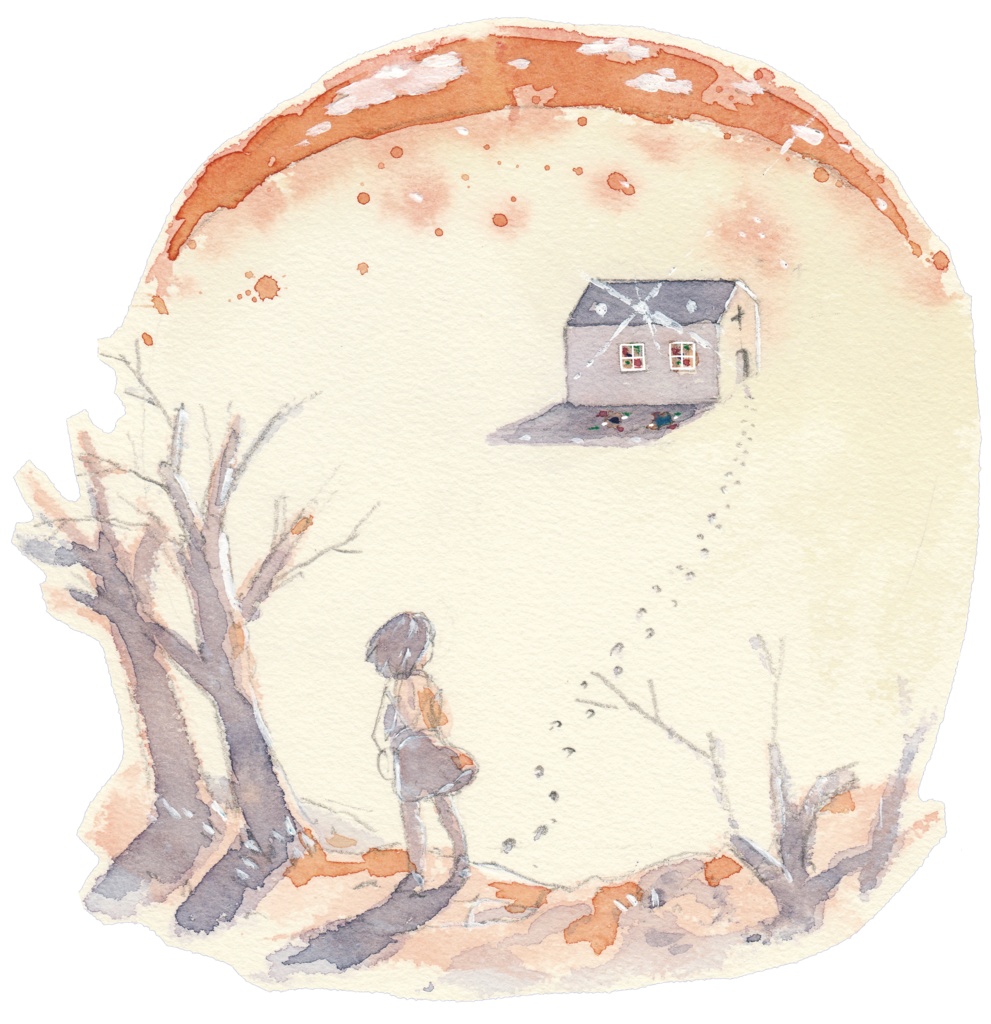 背景クリアステッカー（小）１