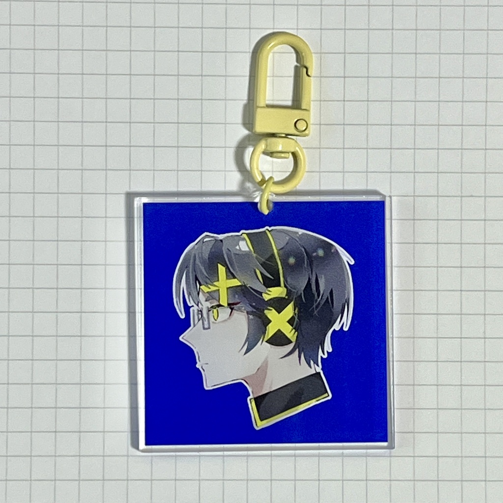 錯音ジバよこがおアクリルキーホルダー