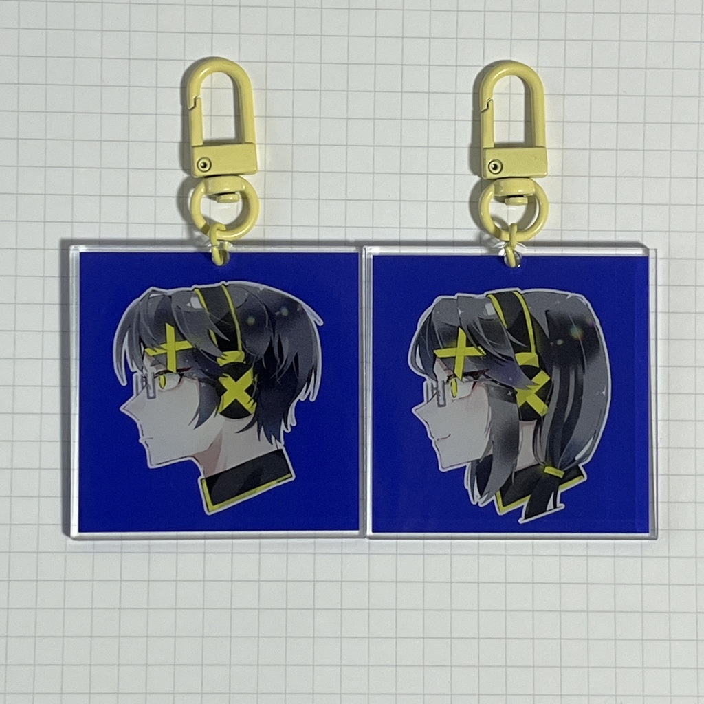 錯音ジバ・シノアクリルキーホルダー【双子割引】