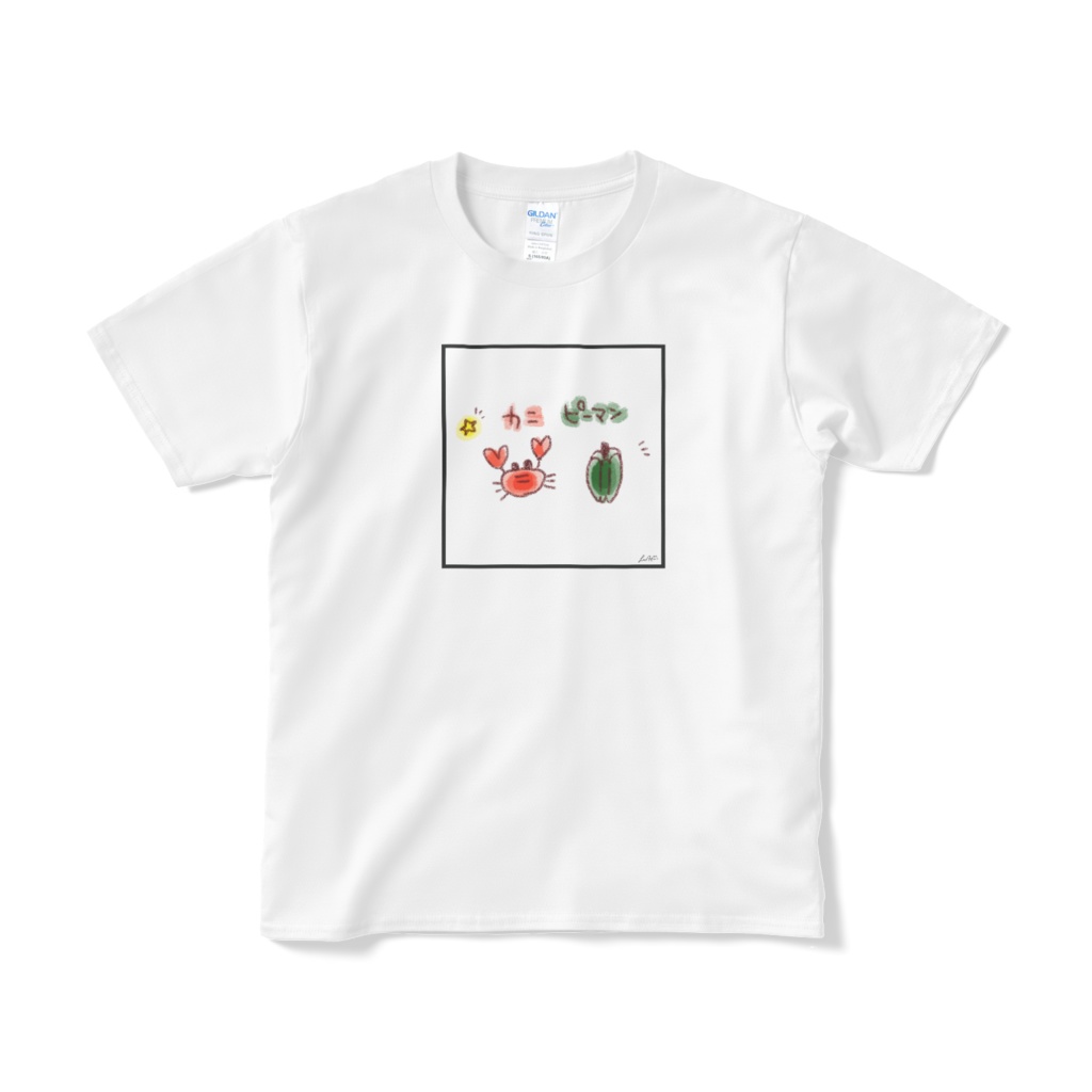 カニピーマンTシャツ