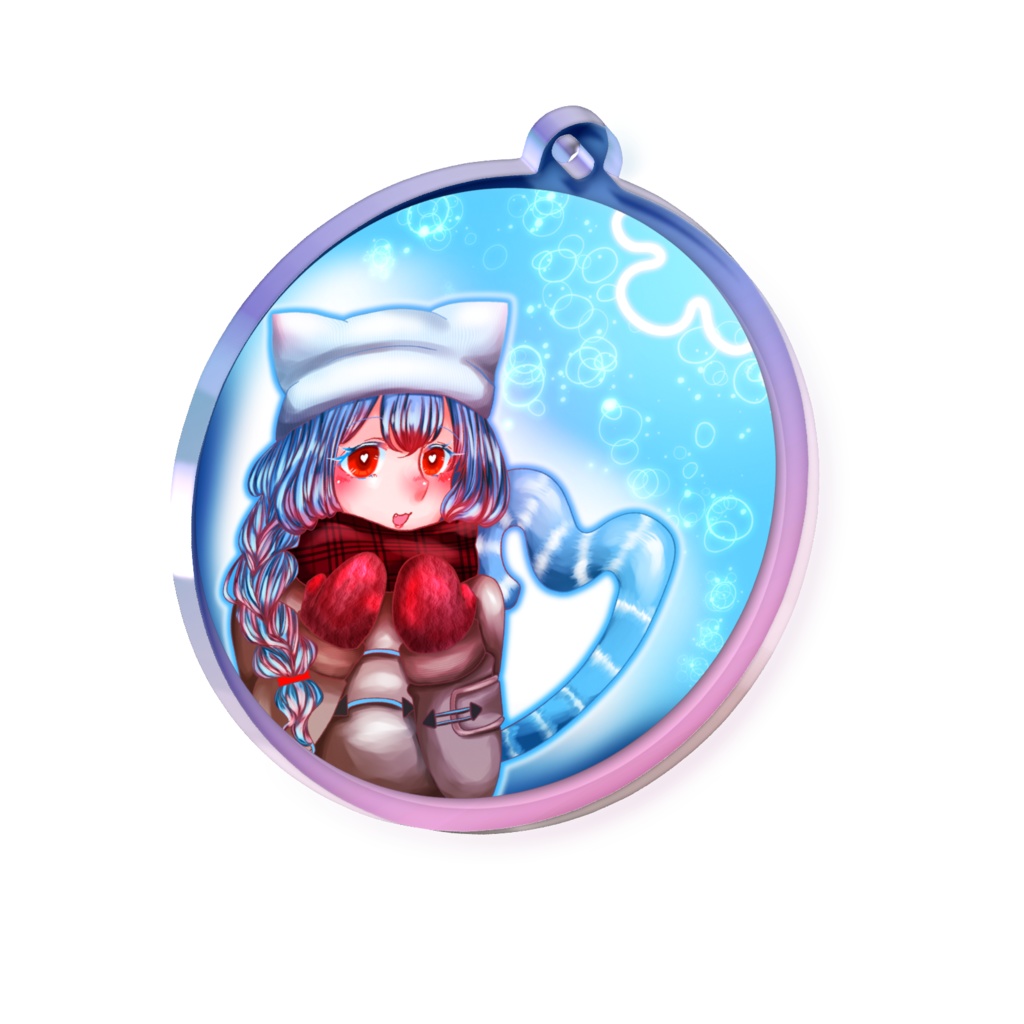 2025年クリスマス期間限定オーロラアクリルキーホルダー