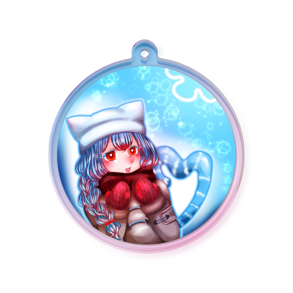 2025年クリスマス期間限定オーロラアクリルキーホルダー