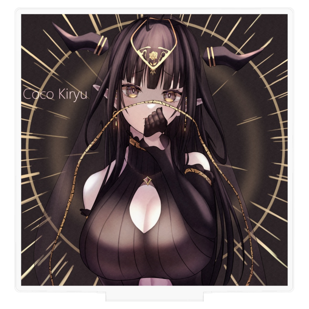 桐生ココ(黒・白) アクリルフィギュア