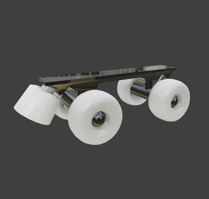 【3Dモデル VRChat】 のローラースケート Roller Skates