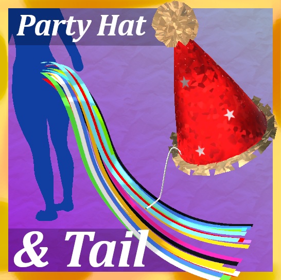 パーティーハット Party Hat & Tail Streamers