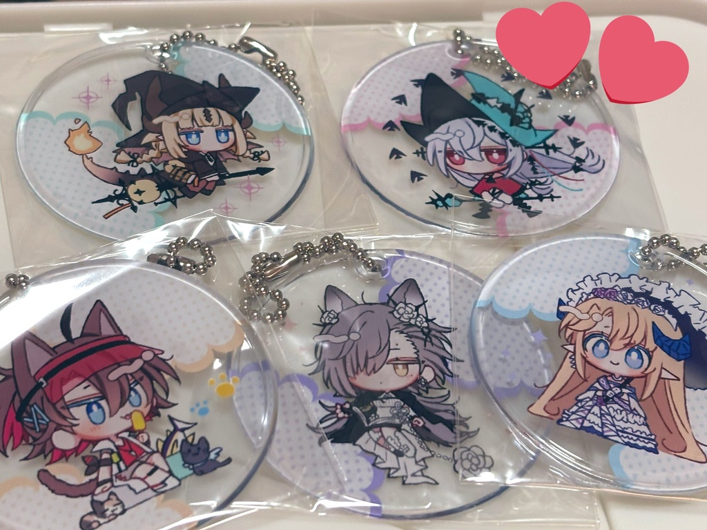 【アークナイツ】クリアキーホルダー