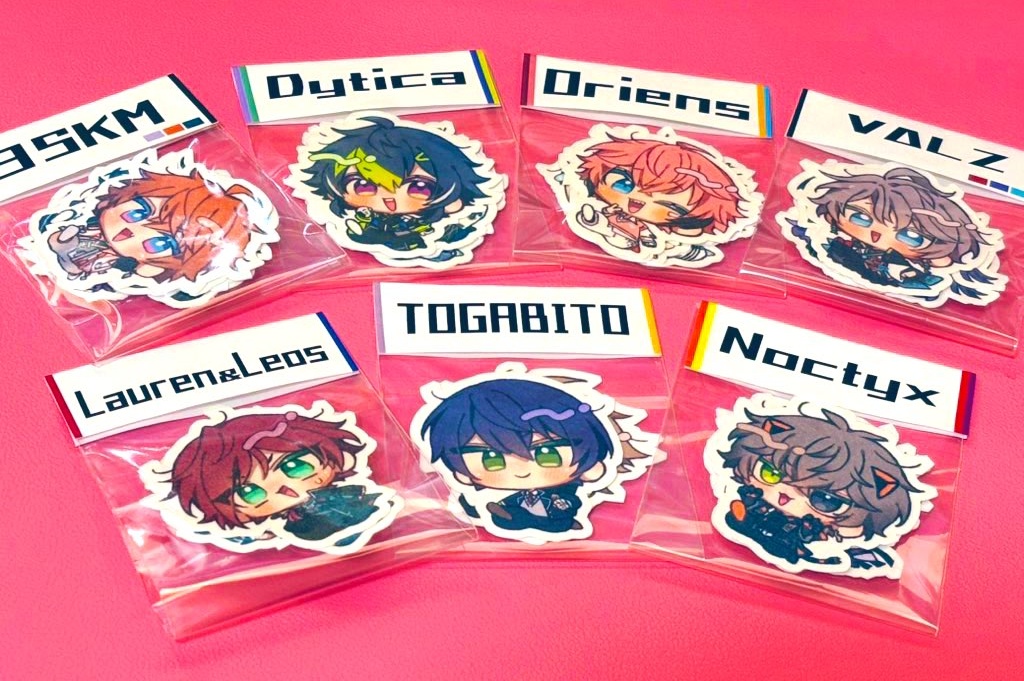 にじさんじ フレークシールセット【7種類】