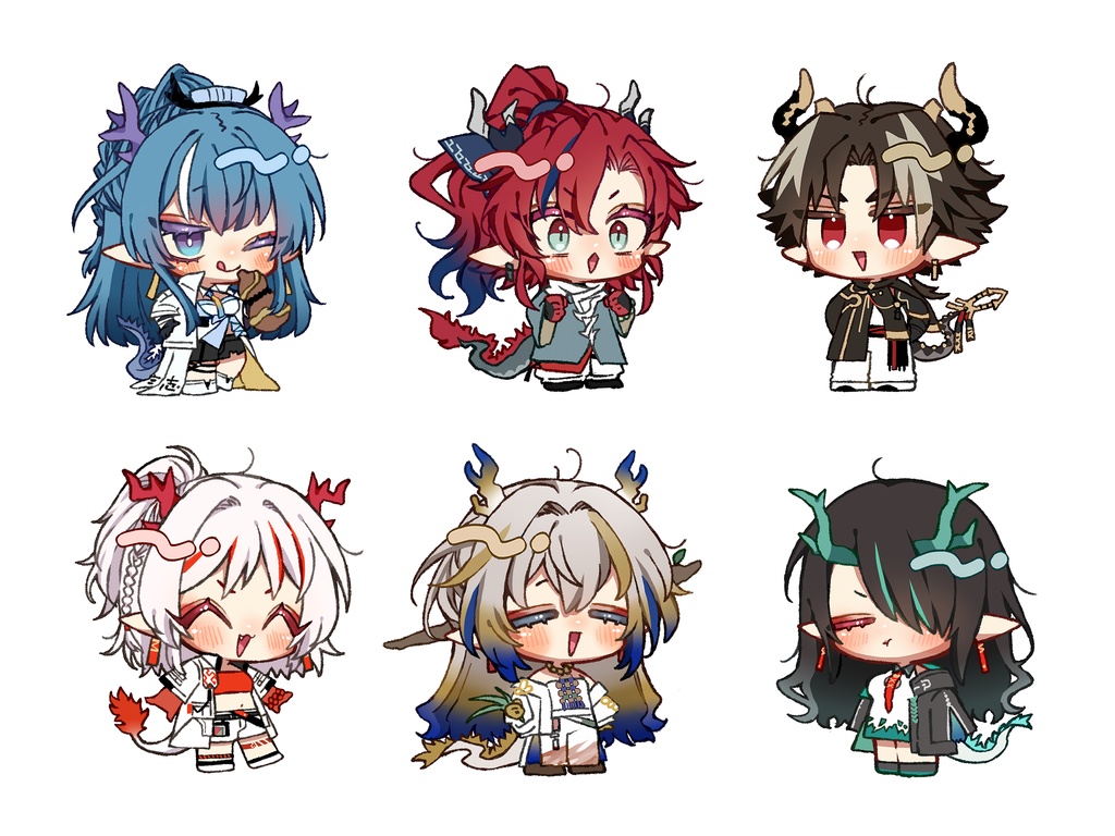 【アークナイツ】フレークシール６枚セット