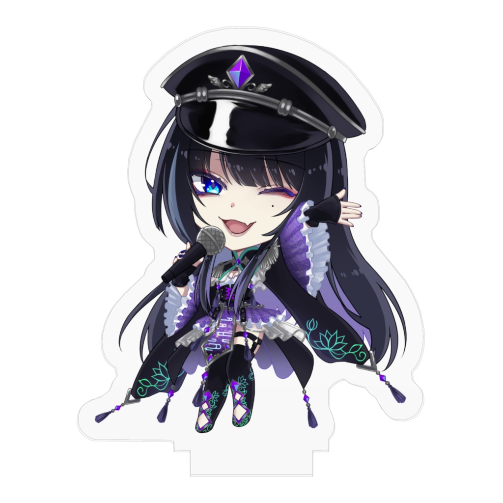 七紫煙 アクリルスタンド2 ロングヘアver.