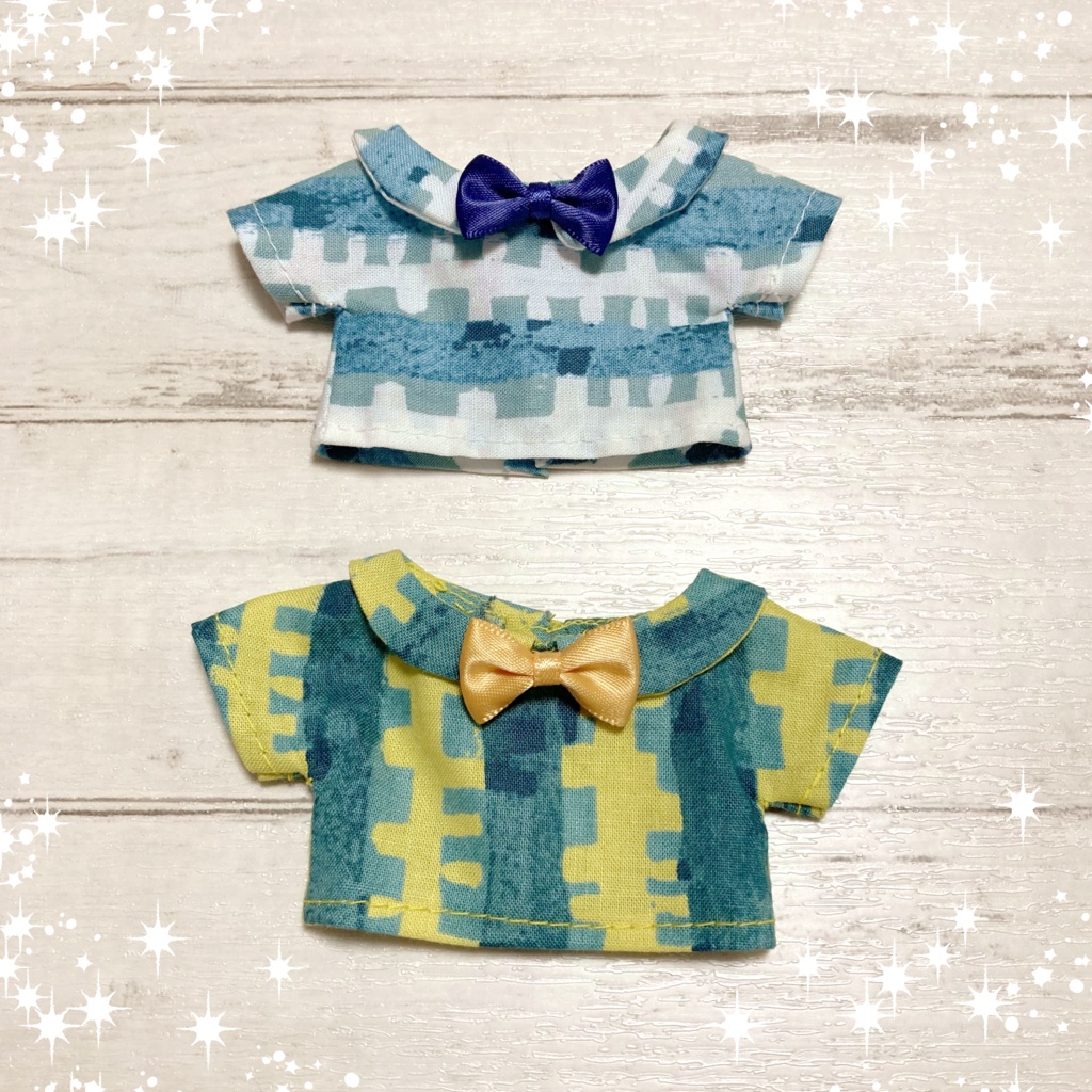 シャツとサスペンダーズボンのセット