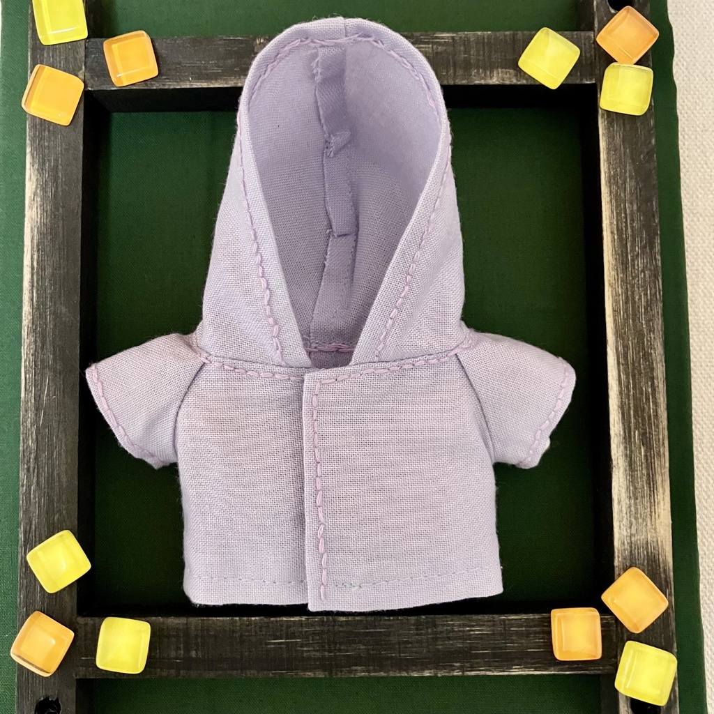 刺繍入りサロペット&パーカー