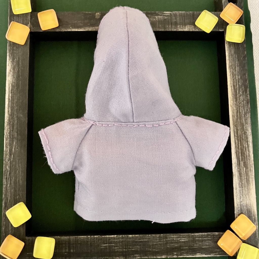 刺繍入りサロペット&パーカー