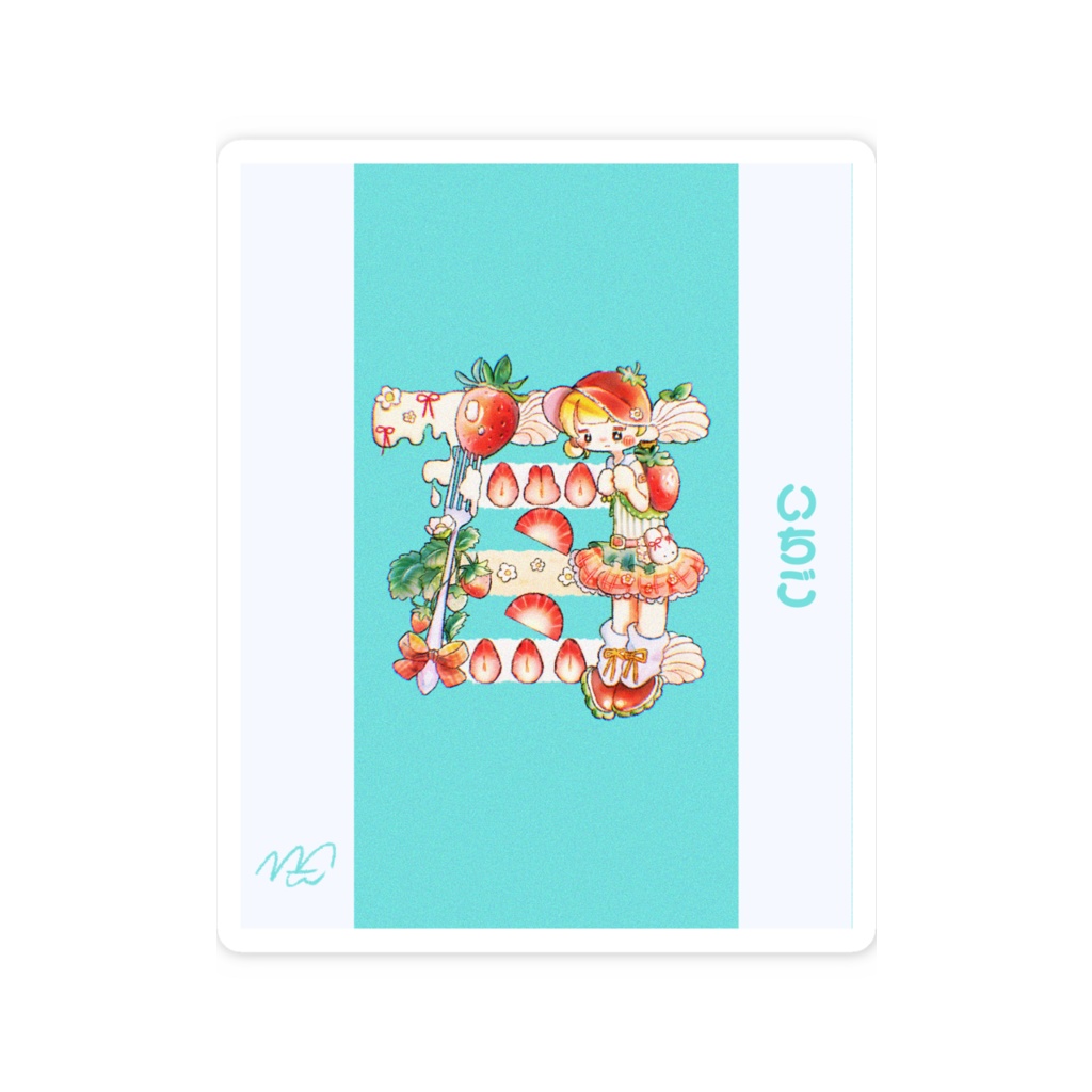 🍓🍰苺🍰🍓ステッカー