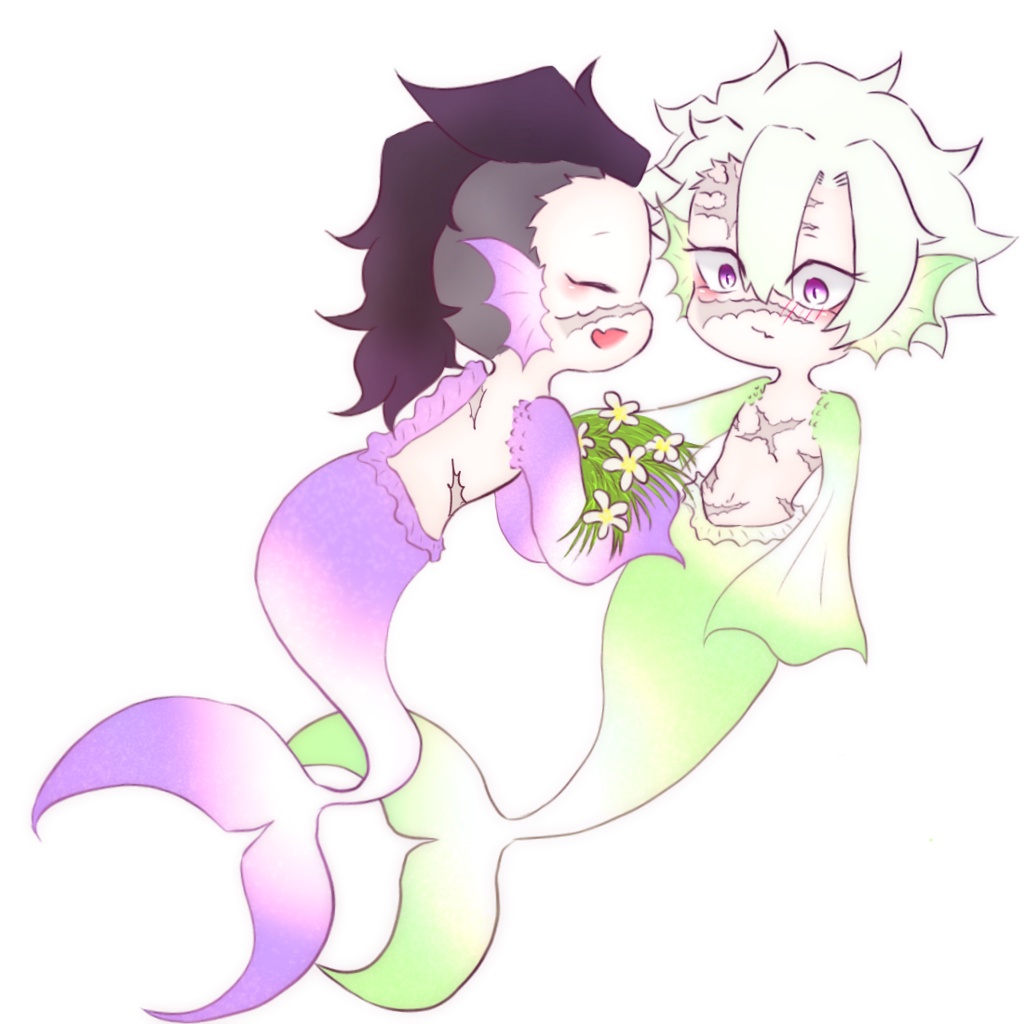 人魚さねげんアクリルスタンド