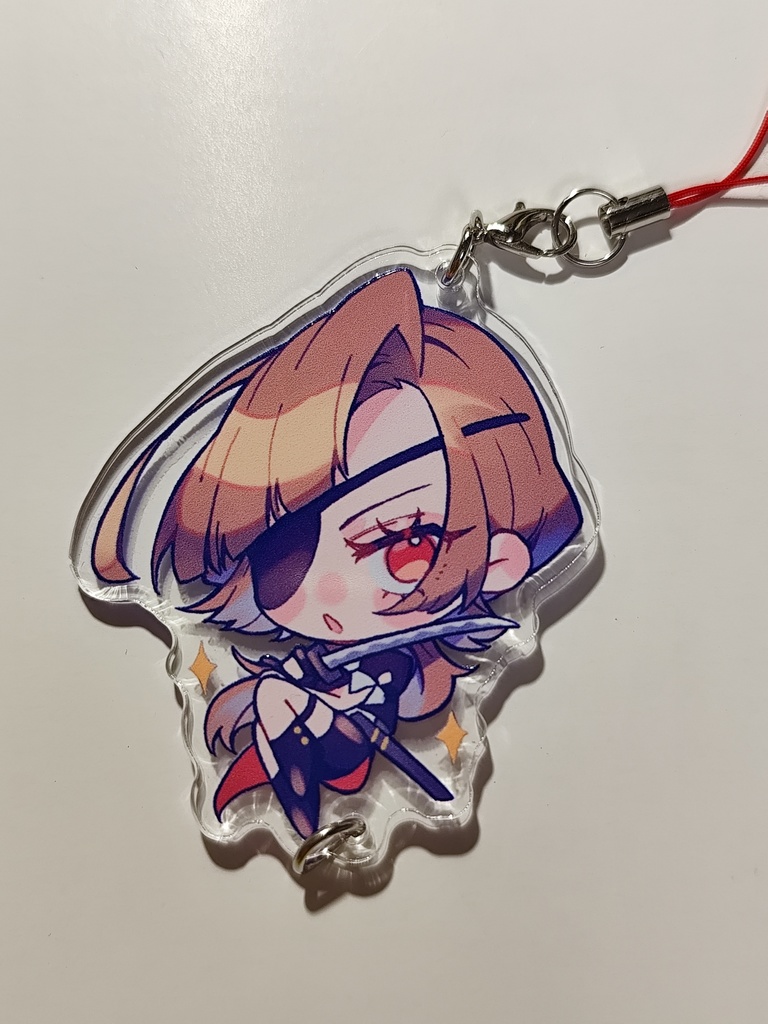 アクリルストラップ