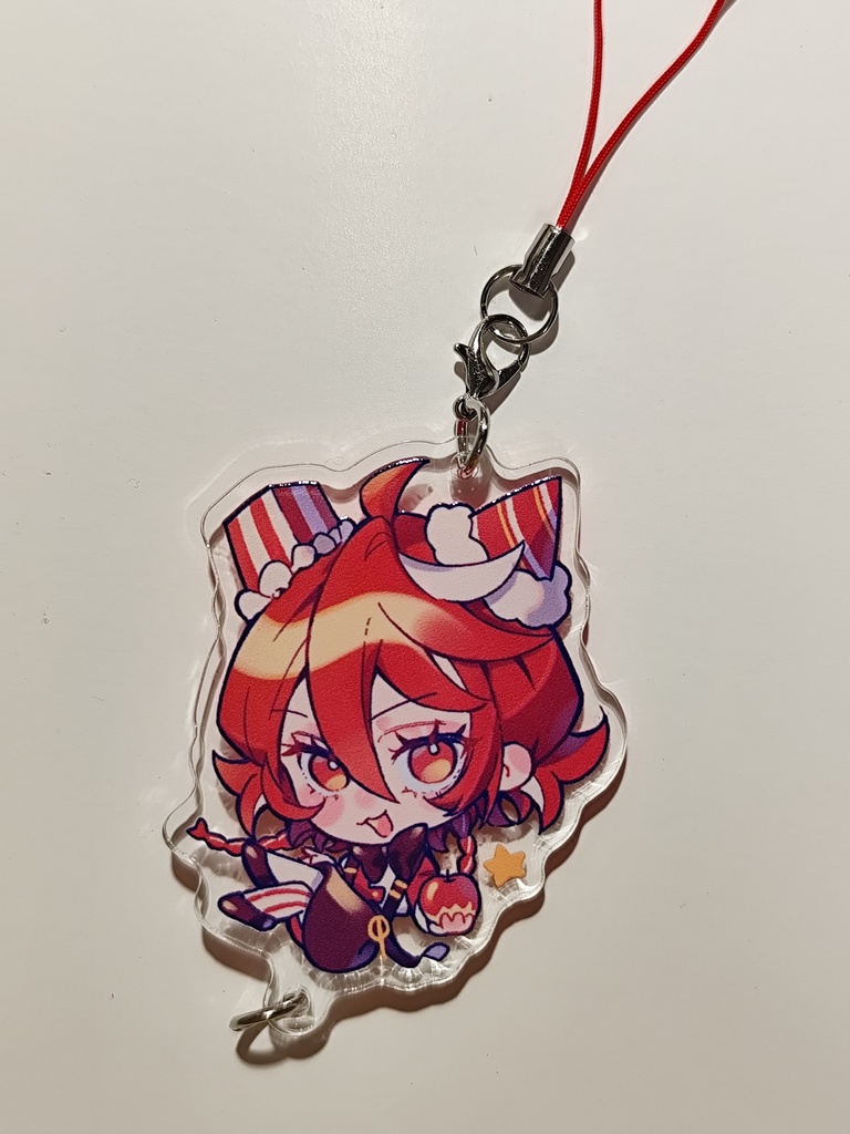 アクリルストラップ