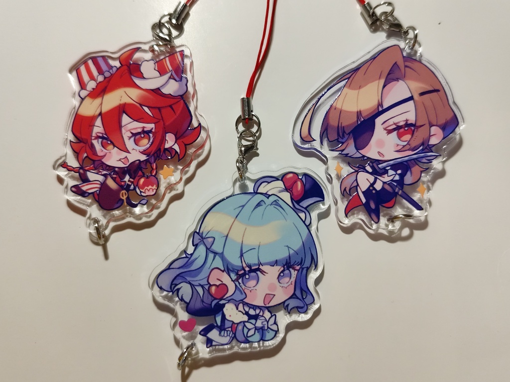 アクリルストラップ