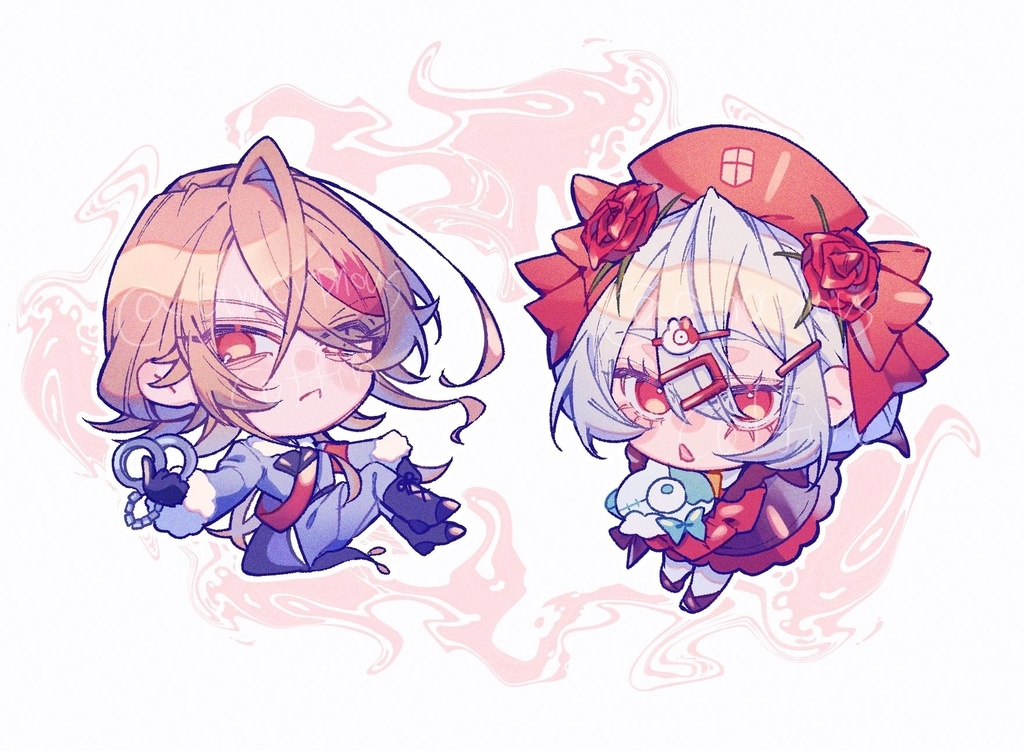 オリジナルステッカー 2枚セット