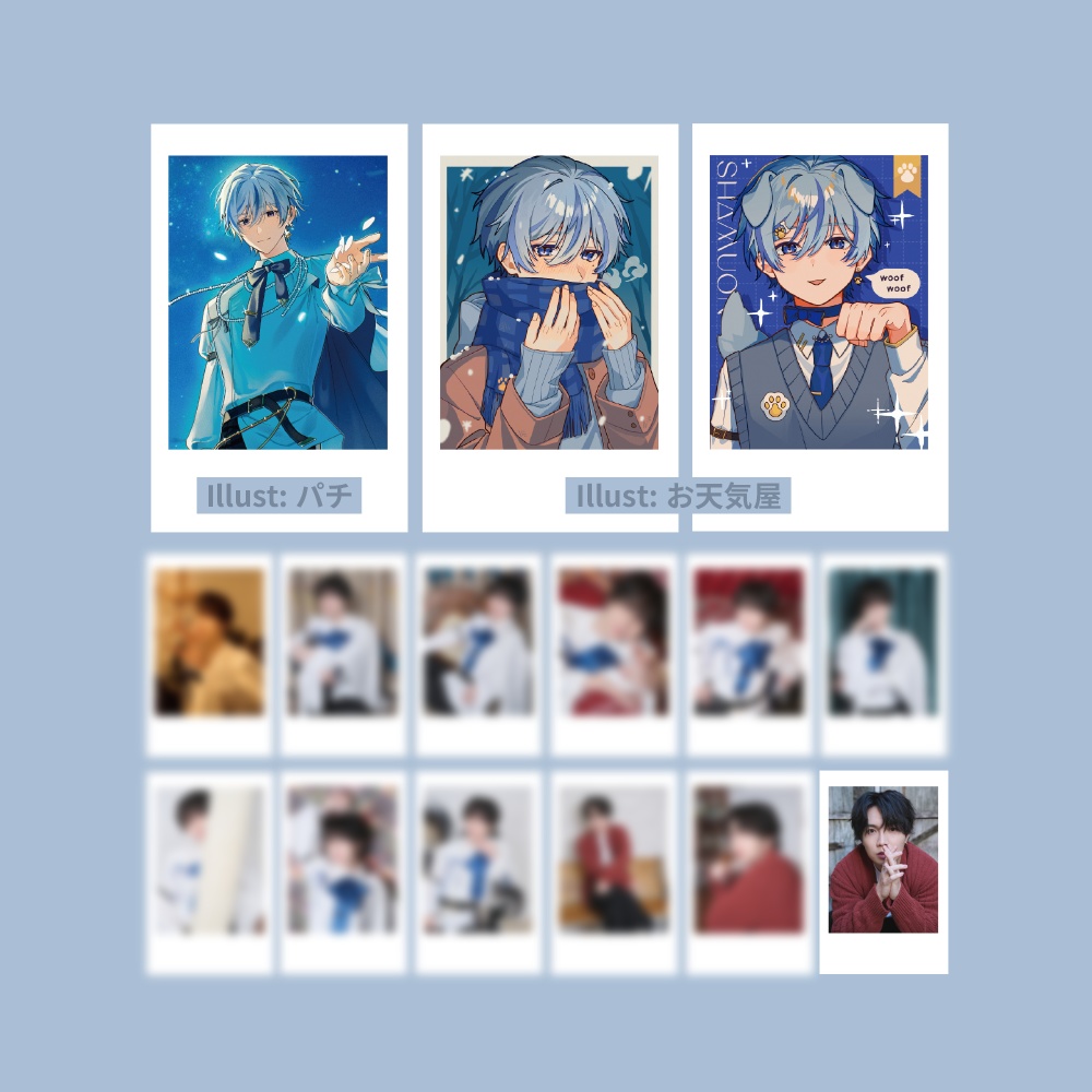 【spirare】ランダムチェキ風トレカ