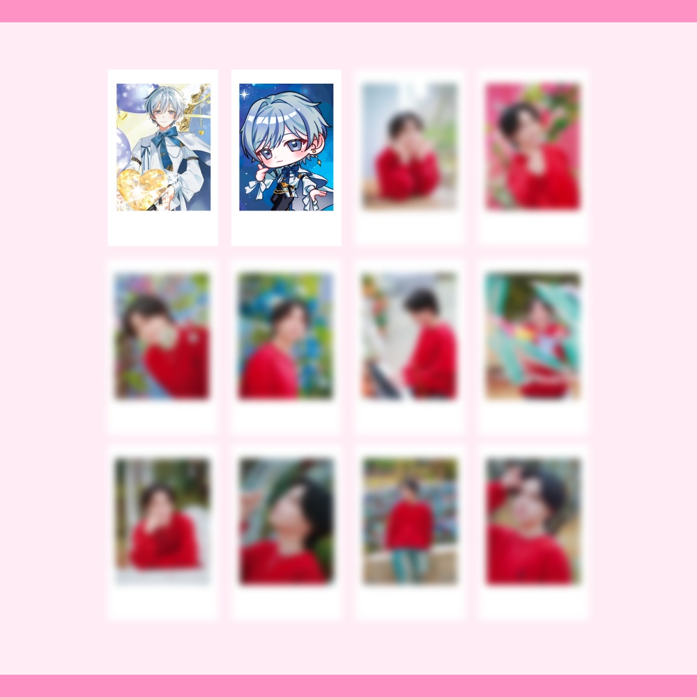 【HEARTS】チェキ風トレカ