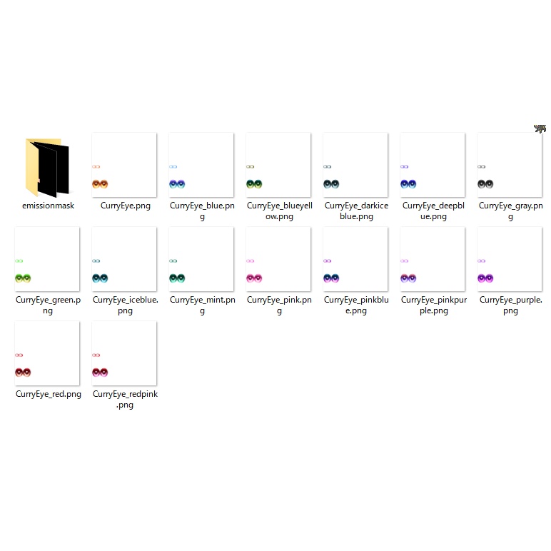 【販売終了・展示のみ】瞳テクスチャ