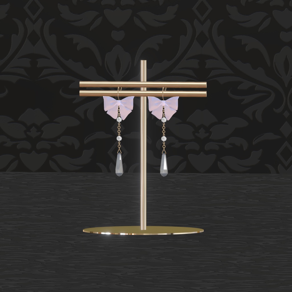 〔3Dモデル〕Jewelry Accessory Set〔-Silence-〕