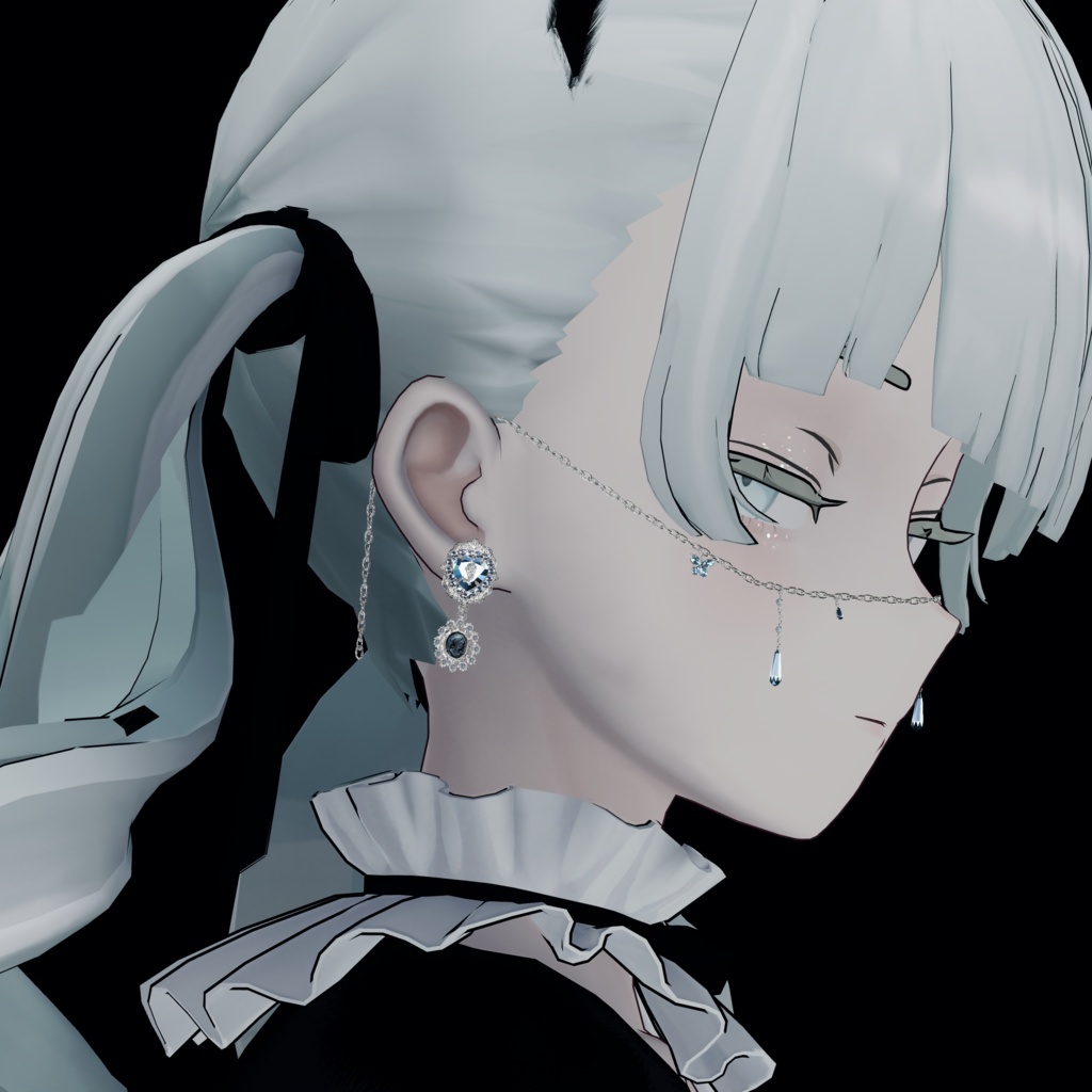 〔3Dモデル〕 Face Chain for Grus〔-Silence-〕