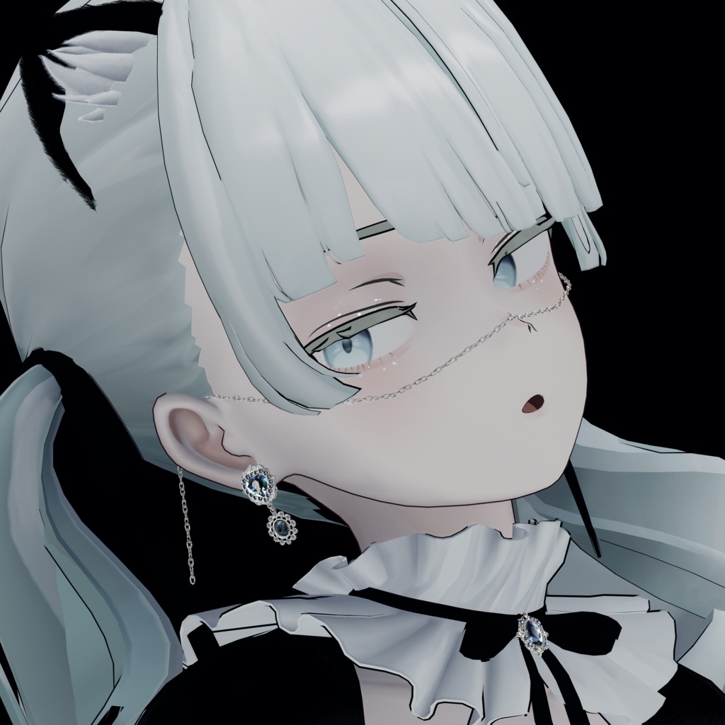 〔3Dモデル〕 Face Chain for Grus〔-Silence-〕