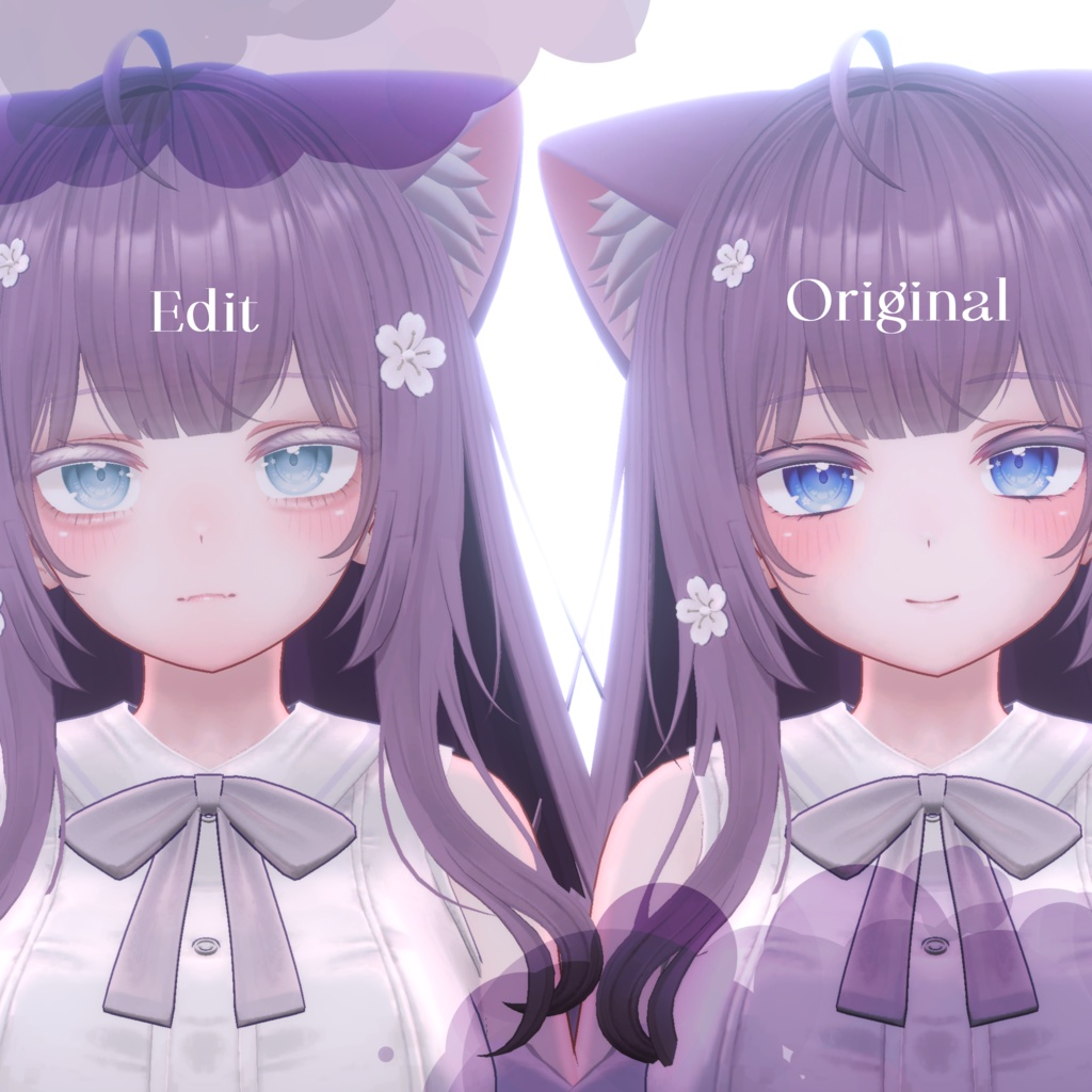 〔テクスチャ〕Makeup Set + Default Face for Moe〔-Silence-〕
