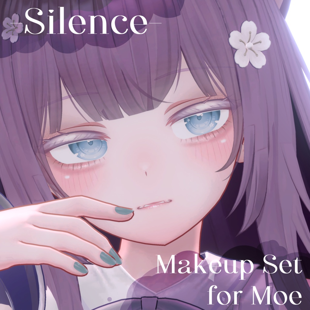 〔テクスチャ〕Makeup Set + Default Face for Moe〔-Silence-〕