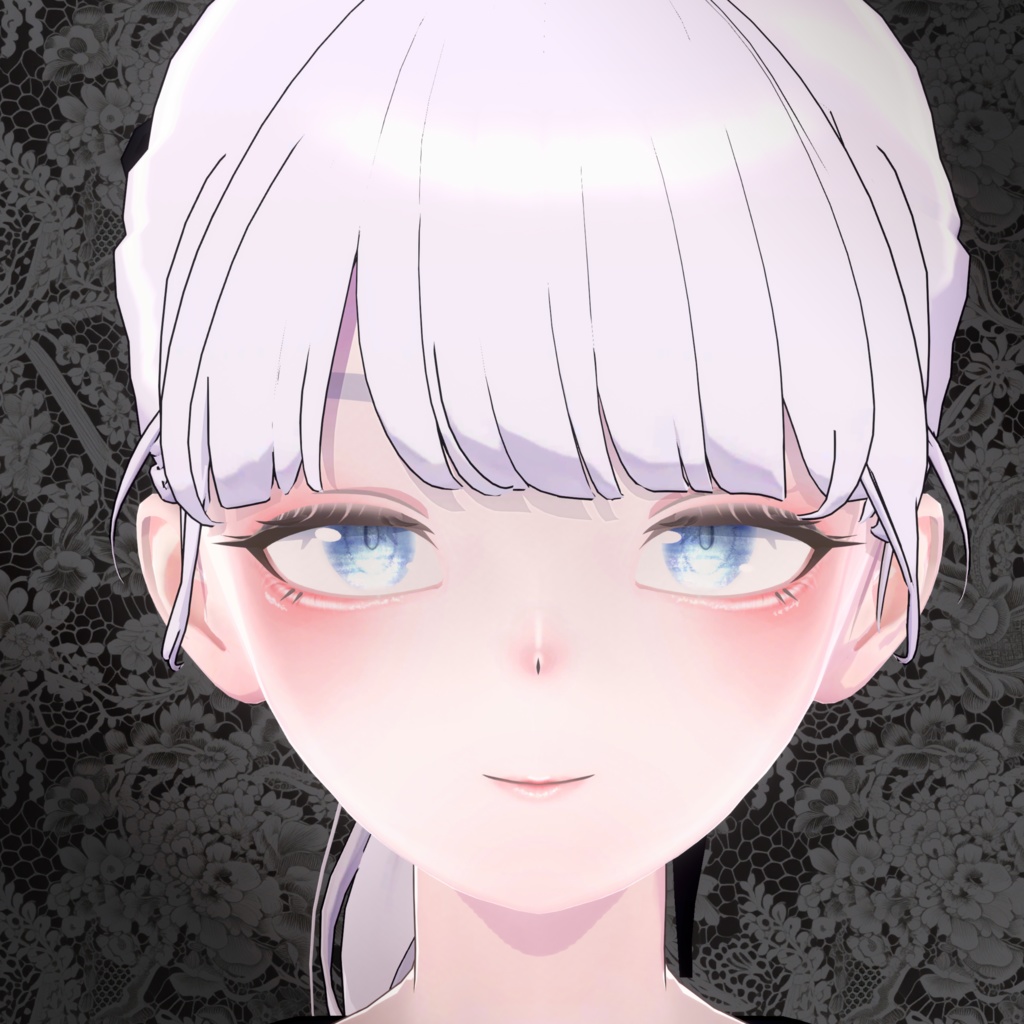 〔テクスチャ〕Eye & Makeup Texture for Lapwing〔-Silence-〕