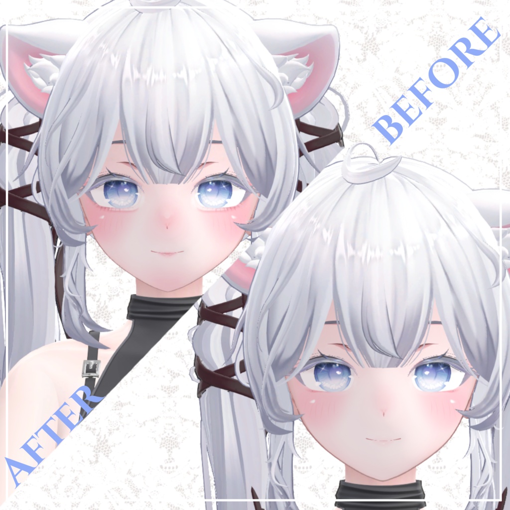 〔テクスチャ〕Makeup Set + Default Face for Sio〔-Silence-〕