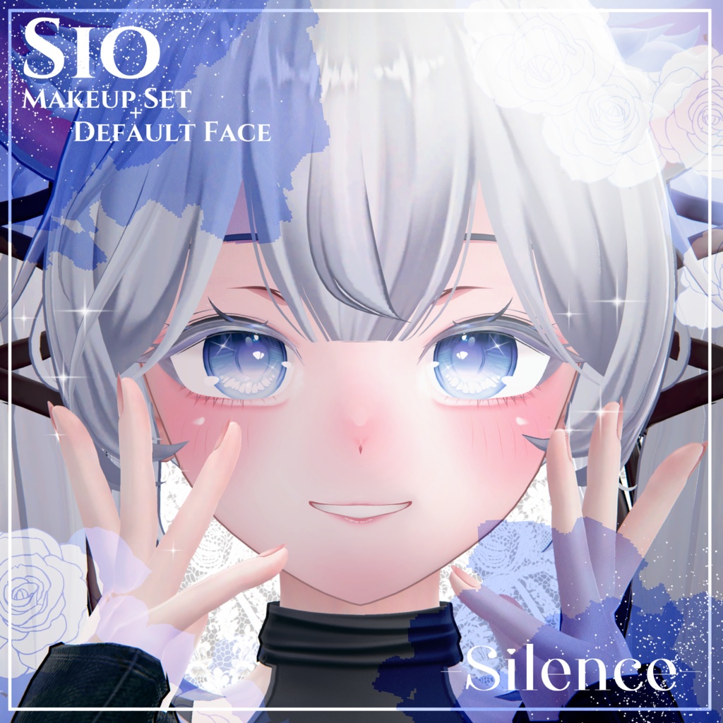 〔テクスチャ〕Makeup Set + Default Face for Sio〔-Silence-〕
