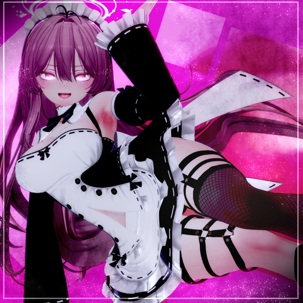 〔3Dモデル〕GarterBelt&Stockings for Selestia〔-Silence-〕