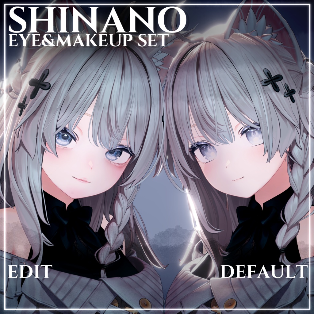 〔テクスチャ〕Eye & Makeup Texture for Shinano〔-Silence-〕